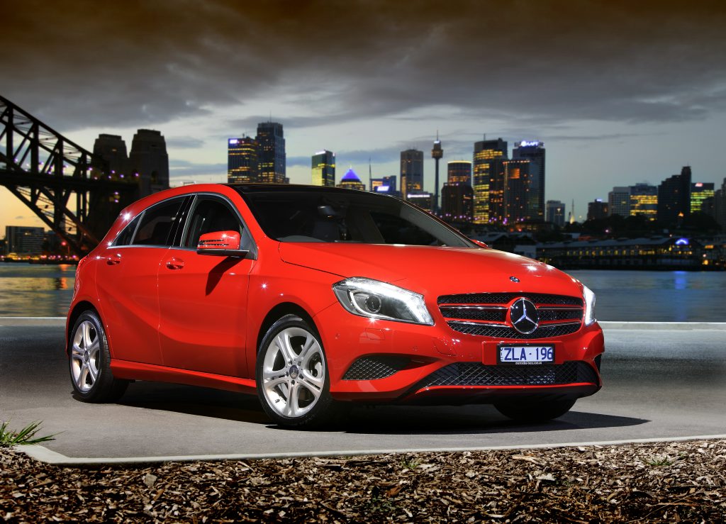 The Mercedes-Benz A-Class. The Mercedes-Benz A-Class.